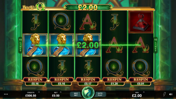 Book Of Oz Slot Machine